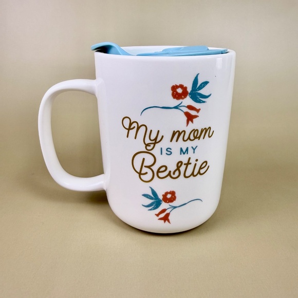 Opalhouse “My Mom is My Bestie” Mug with Lid | Stoneware - Picture 1 of 15